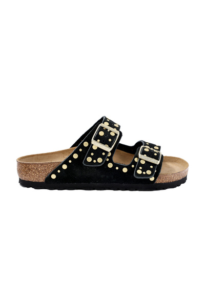 Birkenstock أريزونا ريفيت 1030346 شبشب نسائي أسود