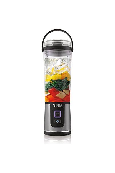 NINJA Blender Portabil BC151EUBK, fara fir, 0.5L, Negru-Gri