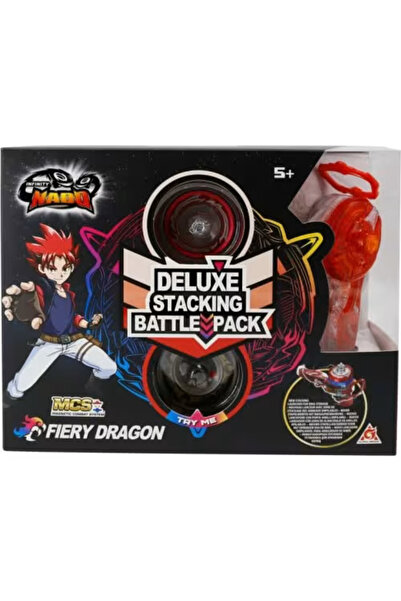 JUST TOYS Infinity Nado V Στοιβαζόμενο – Έκδοση Deluxe Πύρινος Δράκος
