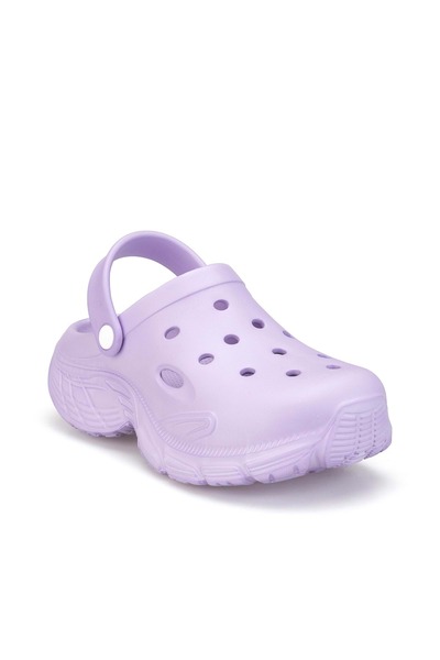 DARK SEER Ds Monapi.Zumrut Lilac Orthopedic Eva Women's Buckle Slippers Sandals