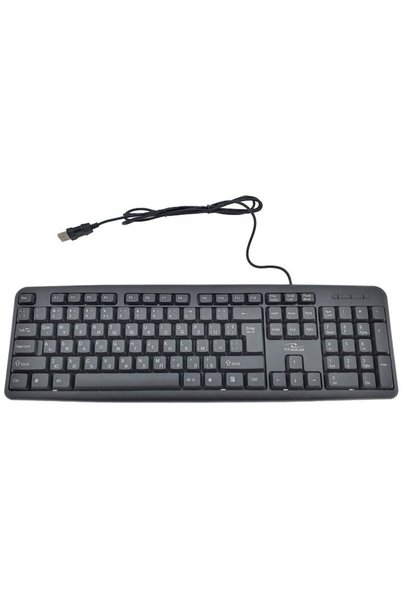 Titanum Tastatura standard TK101BG cu fir, USB, 104 taste, Layout Bulgaria, t...