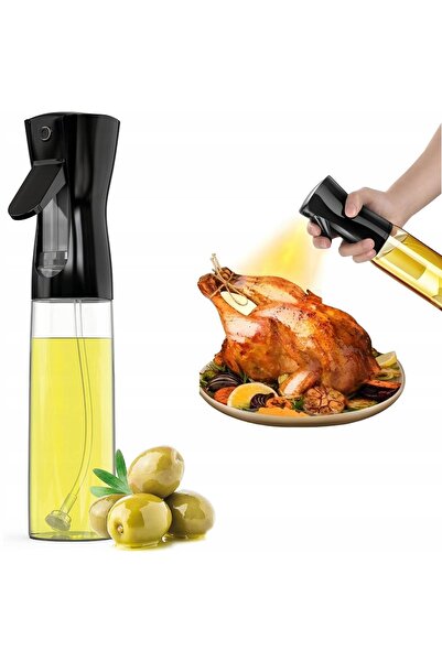 Koanni Pulverizator de ulei de măsline din sticlă, atomizor, 300 ml