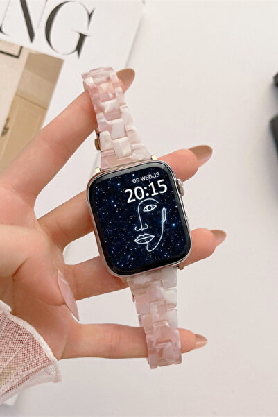 PSGT Apple Watch kordon Uyumlu 38-40-41mm ve S10 s11 (42mm) Lux Reçine