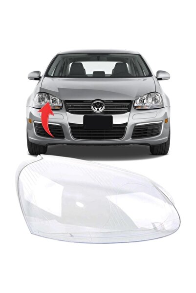 İthal Volkswagen Golf 5 Sağ Far Camı 2005-2010