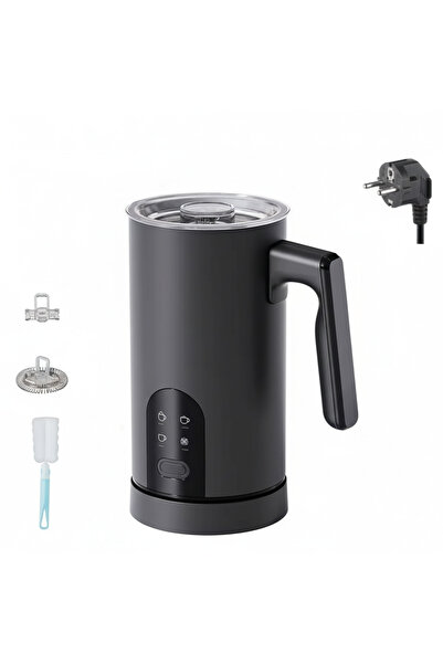 OEM Aparat spumare lapte 4-in-1, spumă caldă/rece + încălzire, inox, 350 ml, ...
