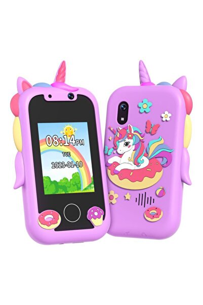 OEM Telefon educativ pentru copii, cameră 24MP, ecran tactil, jocuri puzzle, ...