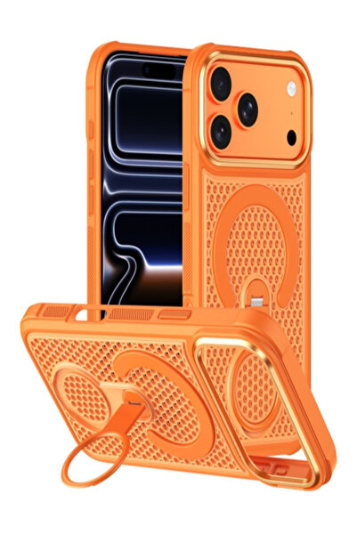 AUDIOX MeshMag » iPhone 18 - Mesh Case, MagSafe, KickStand Ring |