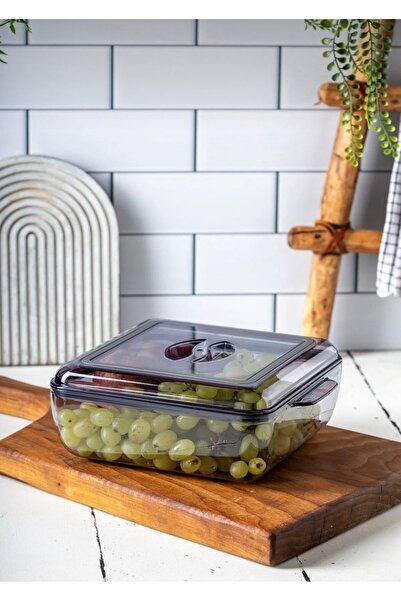 Cazoria Square Storage Container 2 Lt, Anthracite