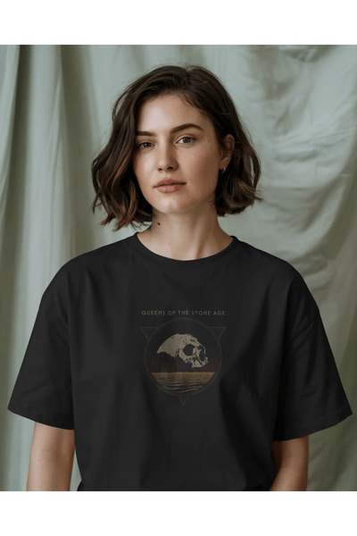 buzagi Queens of the Stone Age Regular Unisex Siyah Tişört