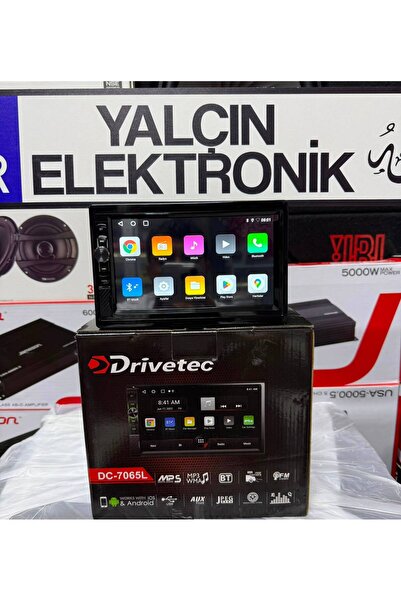 drivetec dc-7065 7ınc usb bt radyo navıgasyon google yotube 4x60 androıd carp...