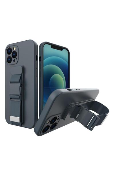 OEM Husă TPU cu șnur pentru Xiaomi Redmi 9, Albastru Marin