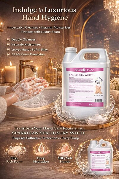 SPARKLEAN Premium Hand Soap, for Hands, Face and Body, Hydrating Formula, 5L ...