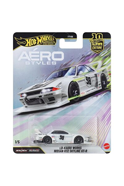 HOT WHEELS Premium 1/64 - Aero Styles 1/5 - LB-Kaido Works Nissan R32 Skyline...