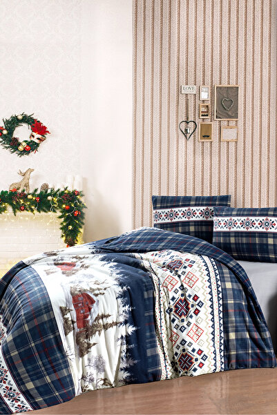 First Choice Nature 100% Cotton Flannel Single Duvet Cover Set