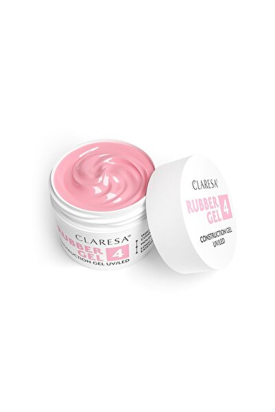 Claresa Gel de cauciuc UV/LED pentru construcția unghiilor - 4 90g