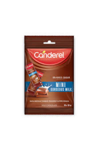 Canderel Mini Chocolate Gorgeous Milk - 150g x 4