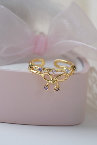 AŞIK ACCESSORIES Bow Ring