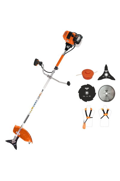 RURIS Motocoasa de tuns iarba pe benzina DAC 510, putere 3.5 CP, 62 cm3, moto...