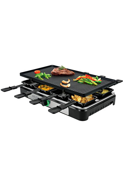 adler Raclette - electric gril 1400 W 8 persoane