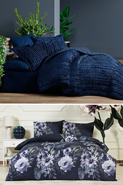 Elart Velvet Prime Set 10 Pieces Navy Blue