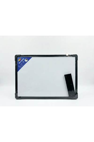 ONMART Al-Taher Single Sided Whiteboard | Dry Erase Board 50 x 36 cm With Pla...
