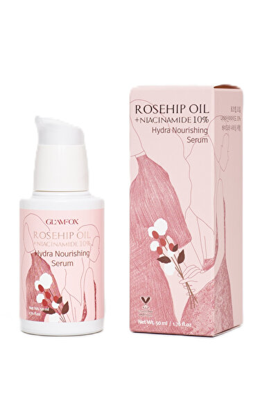 Glamfox Ulei de măceșe, Hrănitor, Zilnic, Ser, Pentru față, 50 ml