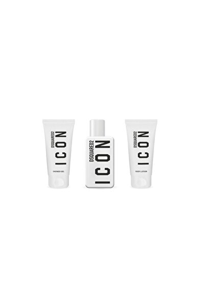 Dsquared Set 2: Icon, Apă de parfum, Pentru femei, 50 ml + Icon, Gel de duș, ...