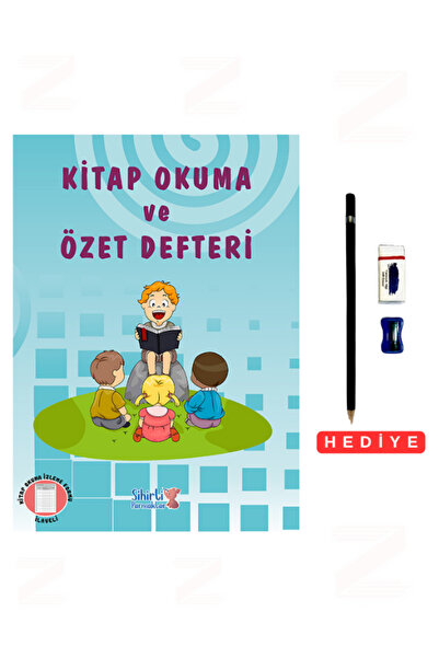 Yuva Yayınları Kitap Okuma ve Özet Defteri Kalem Seti Hediyeli