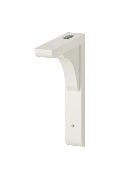 IKEA Reversible Shelf Bracket, White, 18x22 cm