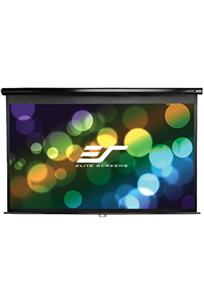 Elite Screens Ecran proiectie manual, perete/tavan, 186 x 105 cm, EliteScreen...