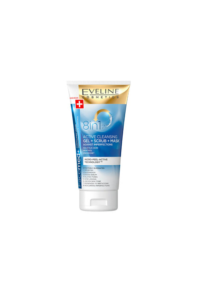 Eveline Cosmetics Active Epil, Σαλικυλικό Οξύ, Εξαλείφει τις ακαθαρσίες, Τζελ...