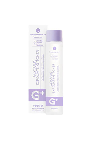OOTDTY #OOTD, G+, Exfoliating, Cleansing Toner, 250 ml