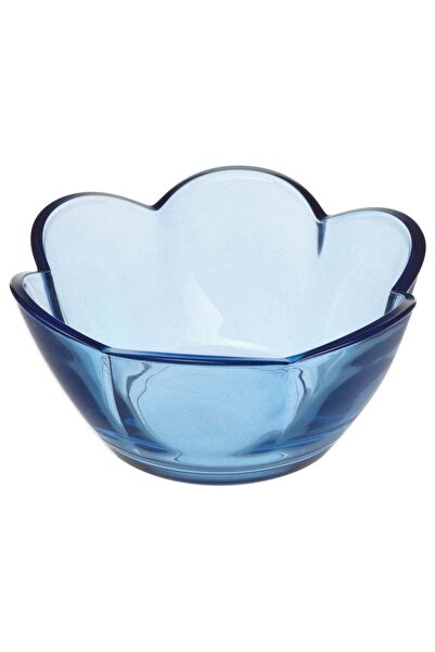 IKEA Tealight Holder Coloured Glass Assorted Pastel Shades 9 cm Diameter 4 cm Height
