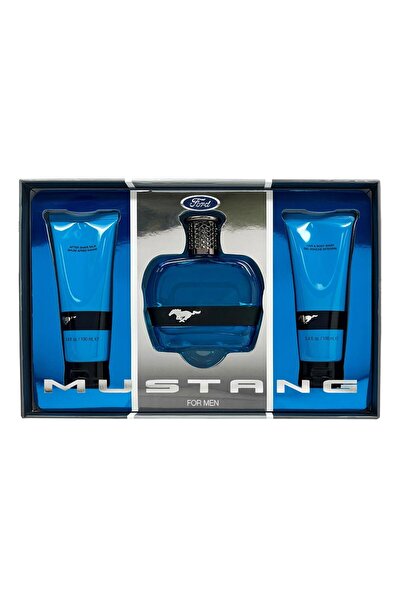 Ford Set Ford: Mustang Blue, Eau De Toilette, For Men, 100 ml + Mustang Blue,...