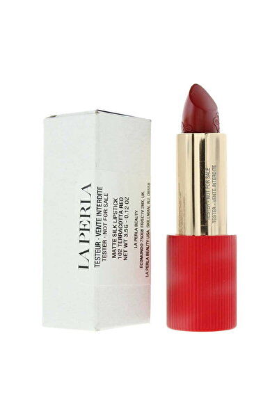 La Perla Mătase mată, Mat, Ruj cremă, 102, Roșu Terracotta, 3,5 g *Tester Tester