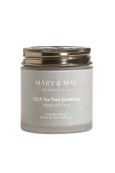 Mary and May , Cica Tea Tree Soothing, Purifying, Clay Mask, 125 g