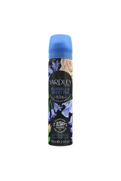 YARDLEY Bluebell și Sweetpea, Spray parfumat, Pentru femei, 75 ml