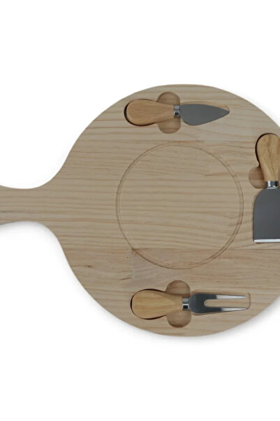 Virello Set platou pentru brânzeturi cu ustensile 29*39.5CM+3 piese – Rafinam...