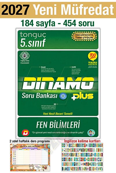 Tonguç Yayınları 5. Sınıf 2027 Fen Bilimleri Dinamo Soru Bankası