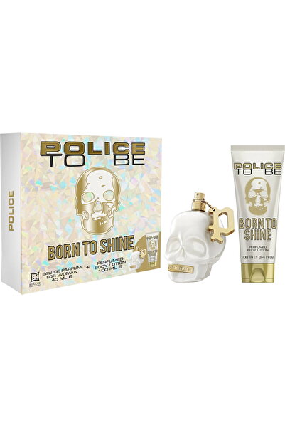 Police Set Police: To Be Born To Shine, Eau De Parfum, For Women, 40 ml + To ...