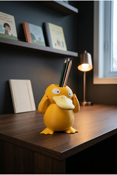 POKEMON PSYDUCK KALEMLİK Dekoratif Ürün
