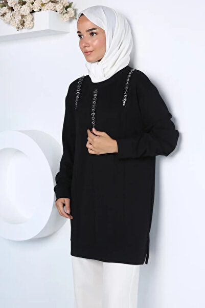 TOZLU Stone Decorated Hijab Tunic
