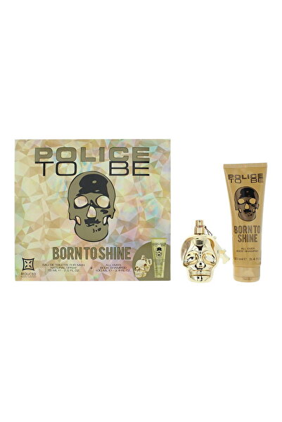Police Set Police: To Be Born To Shine, Eau De Toilette, For Men, 75 ml + To ...