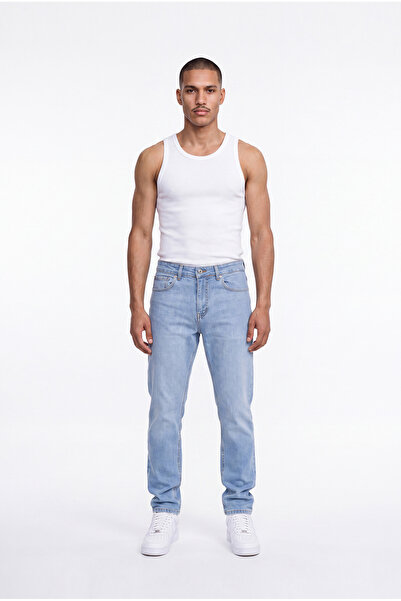 Machinist Men's Regular Fit Jean Trousers Blue