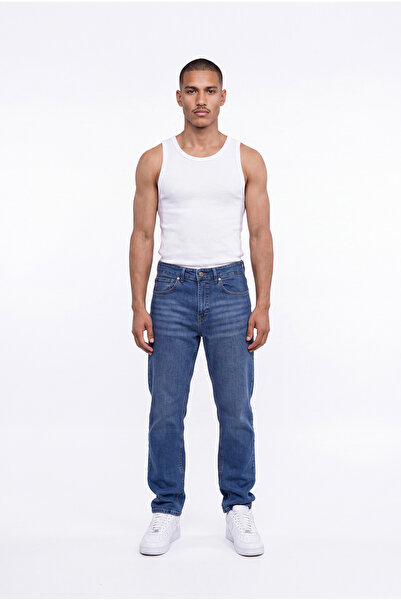 Machinist Men's Regular Fit Jean Trousers Blue