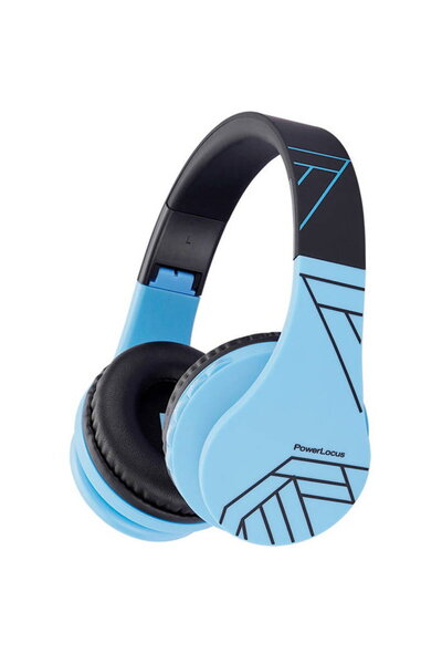 PowerLocus Casti Wireless Over-Ear Pentru Copii, P1, Protectie auz 85db, Micr...