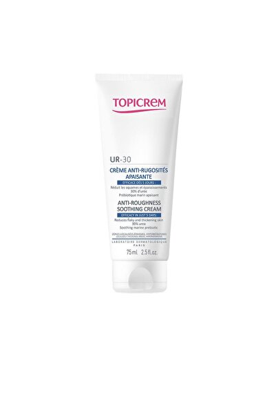 Topicrem , UR 30, Soothing & Smoothing, Daily, Cream, For Face, 75 ml