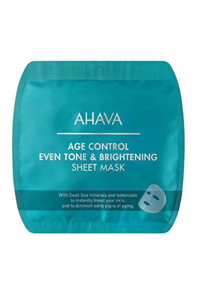 AHAVA , Age Control, Citrus, Brightening, Sheet Mask, For Face, 17 g