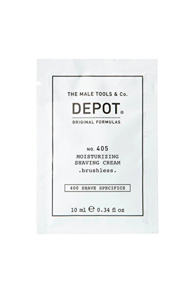 DEPOT , 400 Shave Specifics Nr. 405, Alantoină, Cremă de ras hidratantă, 10 ml