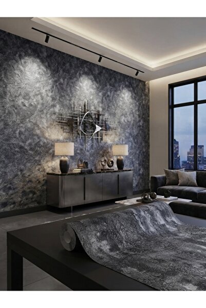 borella 3D Kendinden Desenli Lüks Duvar Kağıdı 16 m² - Silinebilir & Yıkanabi...